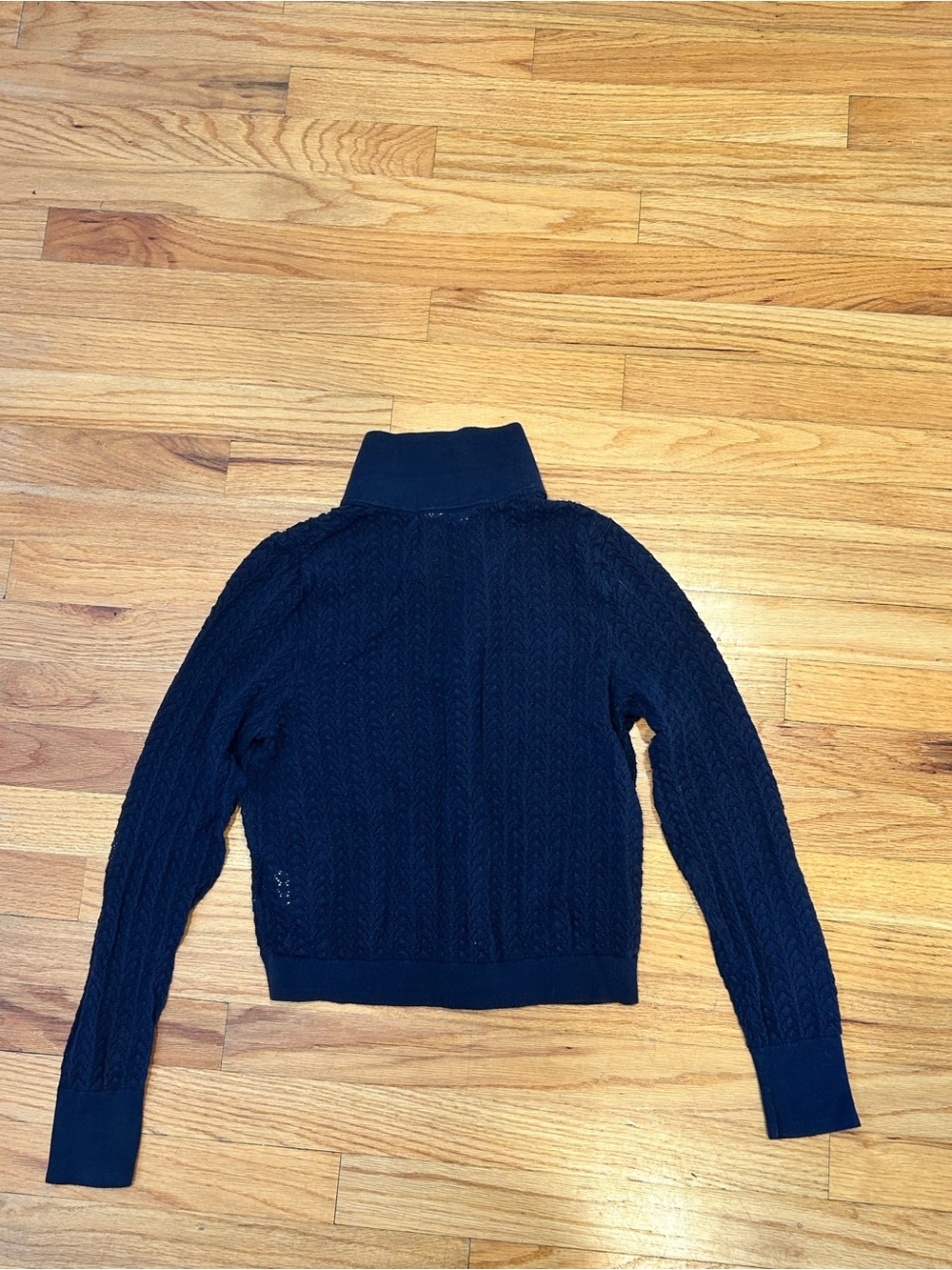 GAP Navy Rib Tank with Navy Button-Front Cardigan Set - Picture 7 of 15